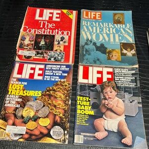 Life Magazine 4 pcs vintage
